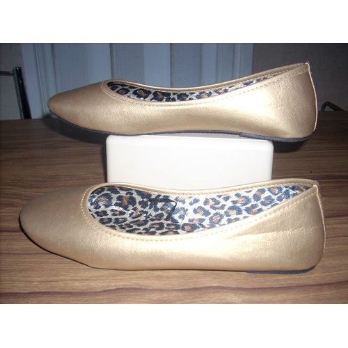 Ballerines Doré Mat P 40/41