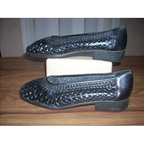 Chaussures Cuir Noir Pediconfort P 38
