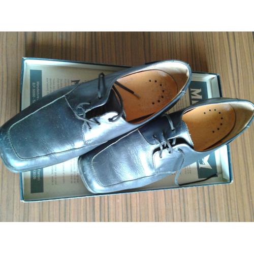 Derbies Mephisto 38 Bleu Foncé