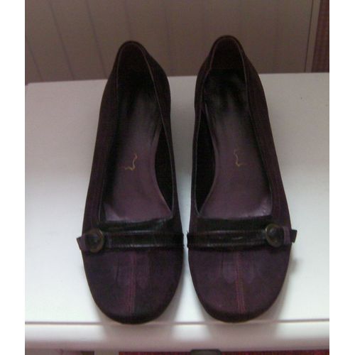 Escarpins Couleur Prune - Taille 40