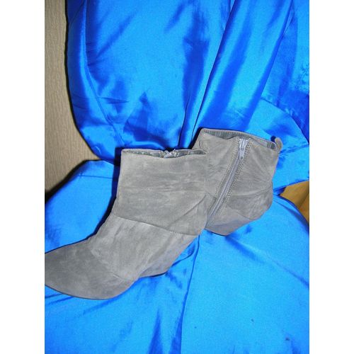 Bottines Bata 36 Talon 9,5 Cm.