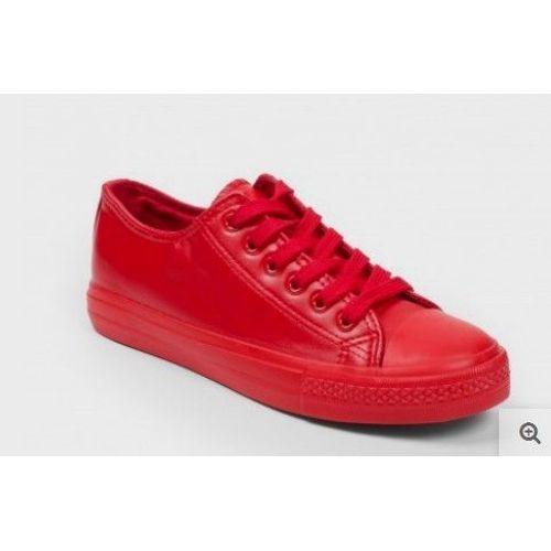 Baskets Basses Rouges T38