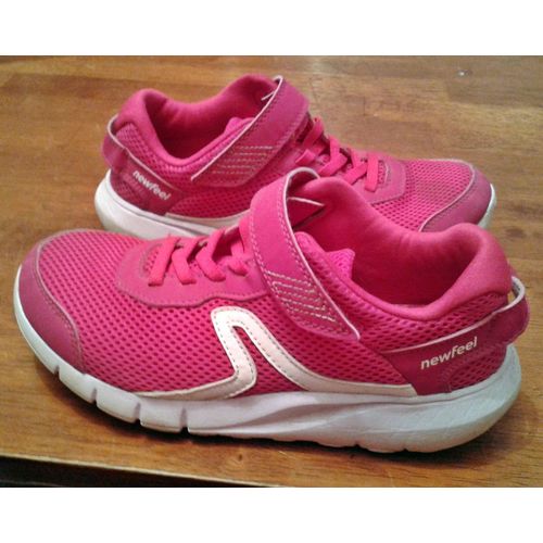 Baskets Newfeell Rose Taille 35 ..
