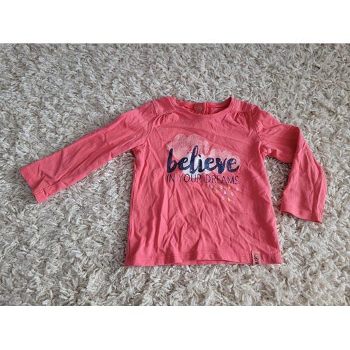 T-Shirt Rose Manches Longues 2 Ans