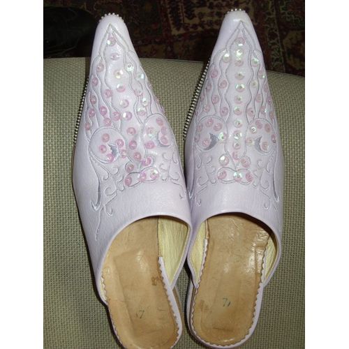 Mules / Babouches Mauve - 36