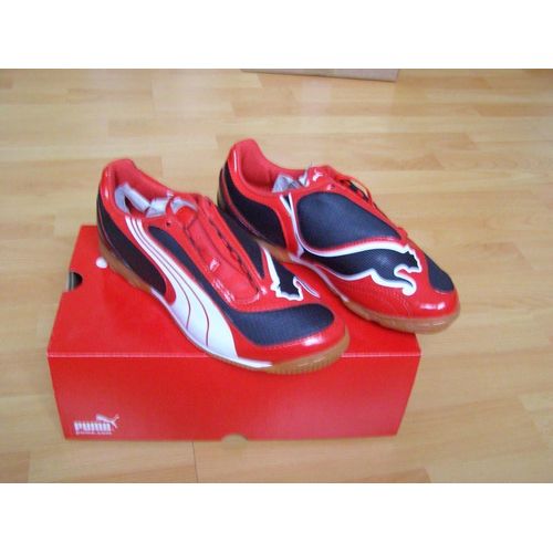Baskets Puma Neuve - Noires Rouges Et Blanches - Pointure 38
