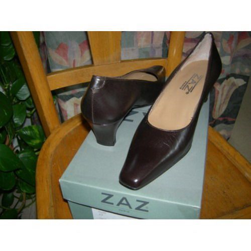 Escarpins Tout Cuir Niger,P 36.5 Et 37,Talon 5.5,Neuf