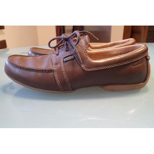 Chaussures Mocassins Homme Clarks Marron Taille 41 (7)
