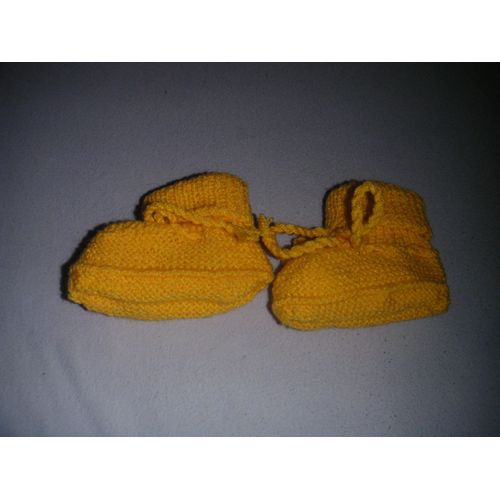 Chaussons Bebe Naissance À 3 Mois Laine