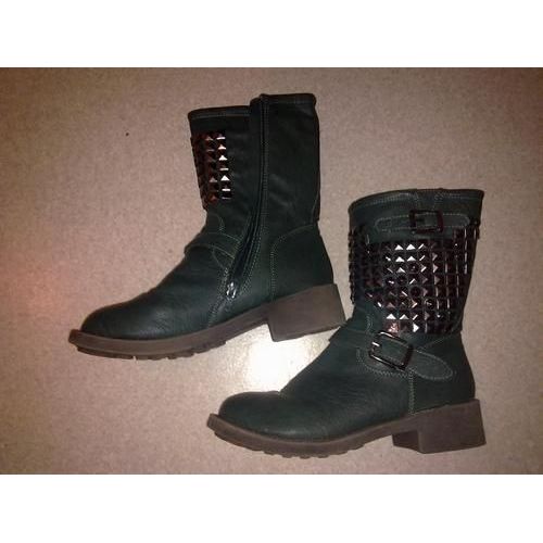 Bottines Vert Foncé - T38