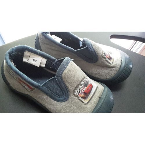 Chaussons Cars 24 Gris