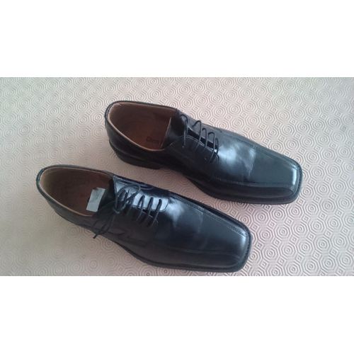 Chaussures Homme Class Man 46 Cuir Noir Neuves