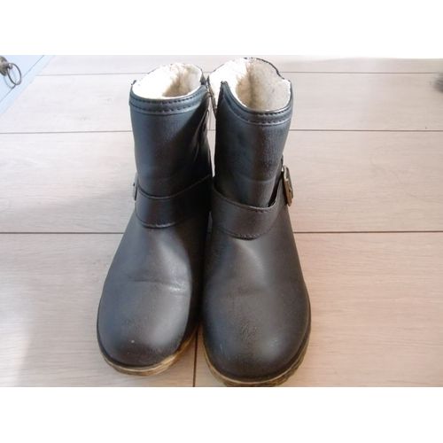 Bottines Fille (Bleumarine/Noir - 36)