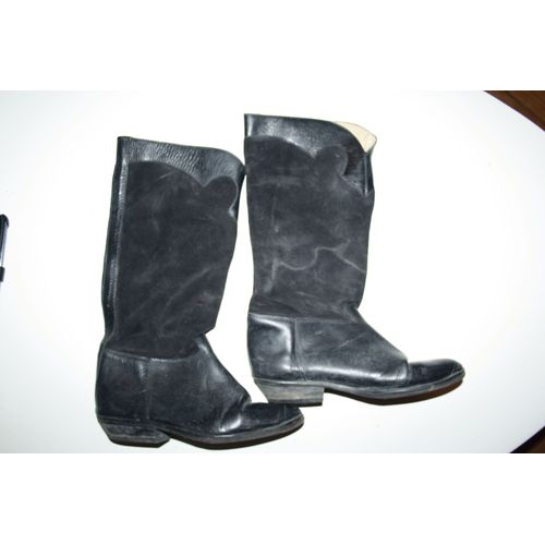 Bottes Cuir Et Daim - 36