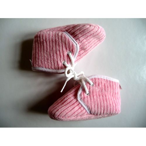 Chaussons Bébé Roses 16 0 / 3 Mois