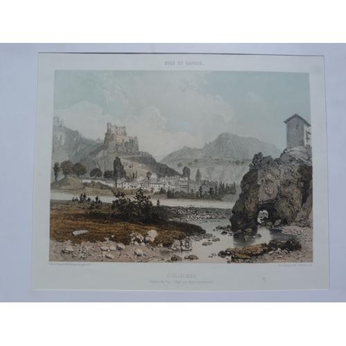 Lithographie En Couleurs De Guillaume - 19ème S. - Nice Et Savoie
