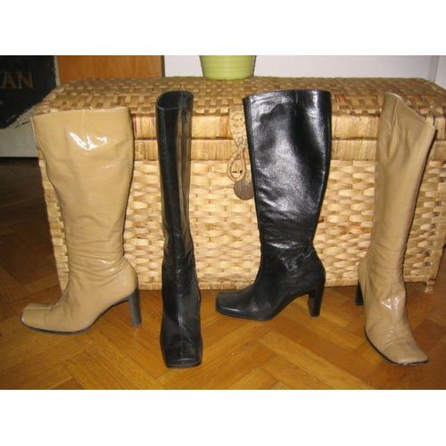 Bottes Cuir Colisée De Sacha - 37