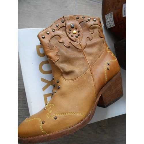 Bottines Bull Boxer 36 Beige