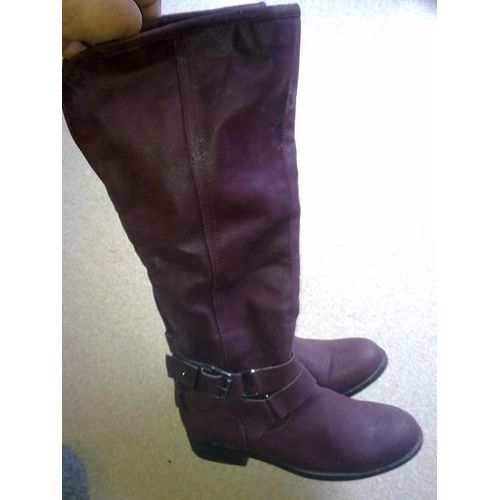 Bottes . 37 1/2 Bordeaux