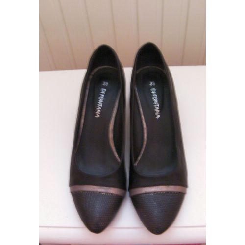 Escarpins Noirs Di Fontana - Taille 38