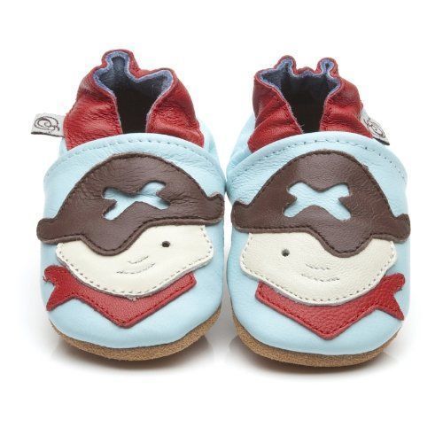 Chaussons Bébé En Cuir Pirate De Cherry Kids