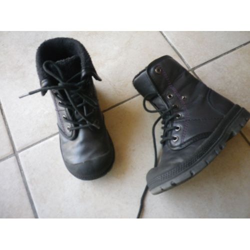 Bottines En Cuir Pour Filles Nini & Girls Taille 25.