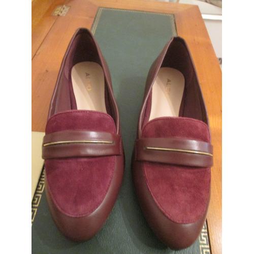 Mocassins Bordeaux "Mary Lou" Aldo Pointure 36/37