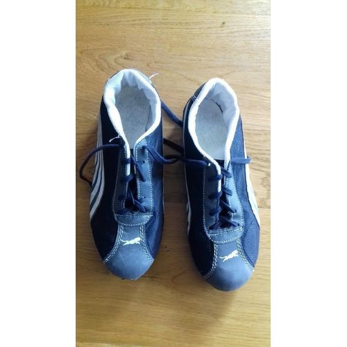 Baskets Puma 38 Noires Grises Et Blanches