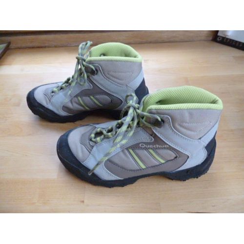 Chaussure De Marche Type Rangers Quechua 34 Rakuten