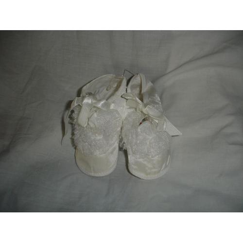 Petits Chaussons En Dentelle (Dès La Naissance)