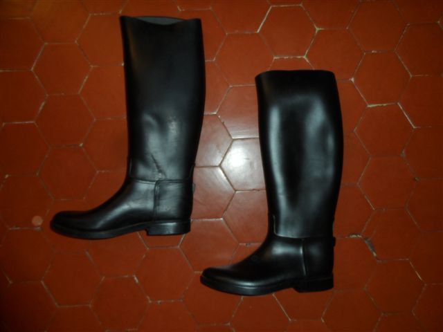 Bottes D'équitation Plastique Noir Go Sport - 38