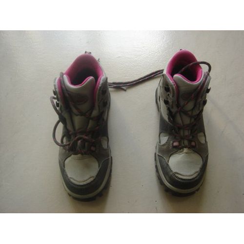 Chaussure De Randonnée Enfant Grise/Rose - 34