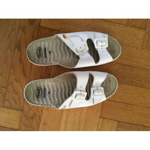 Mules Scholl Massage 38 Blanc