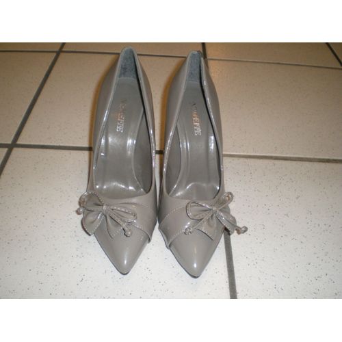 Escarpins Gris T39