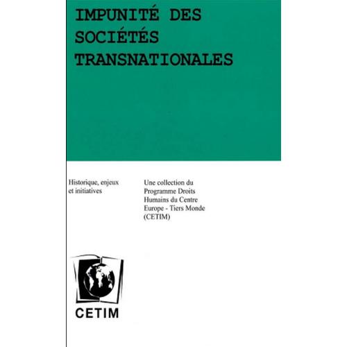 Revue- Impunité Des Sociétés Transnationales