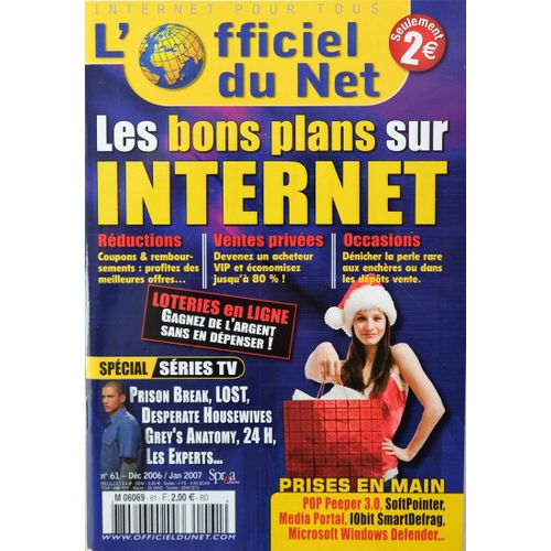 L'officiel Du Net N°61 : Les Bons Plans Sur Internet