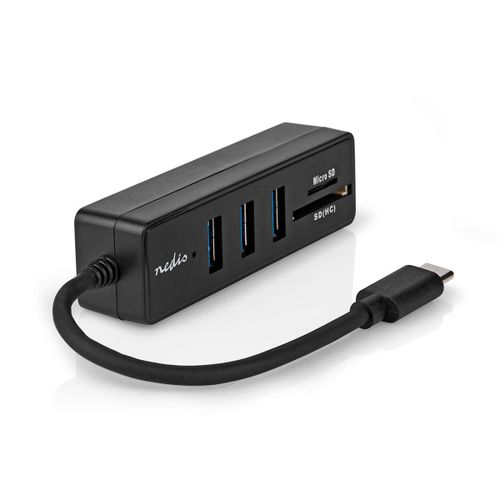 Nedis Ccgb64250bk01 Station D'accueil Avec Fil Usb Type-c Noir