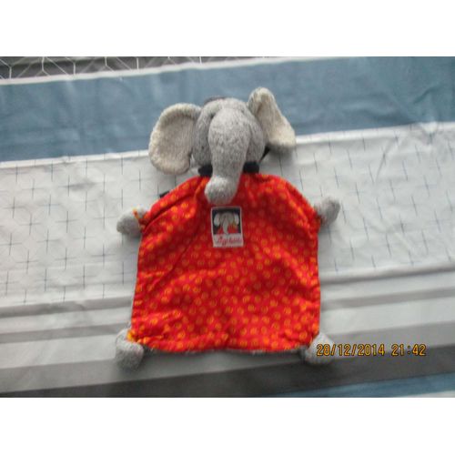Doudou Plat Éléphant Sigikid