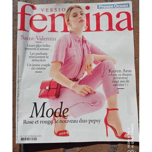 Femina 1036 : Spécial Rose Et Rouge