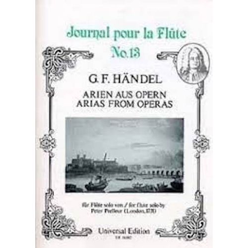 Journal Pour La Flûte 13 Handel Arien Aus Opern Universal