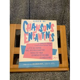 Album De Chansons Enfantines Partition Chant Piano Accords Éditions Francis Day