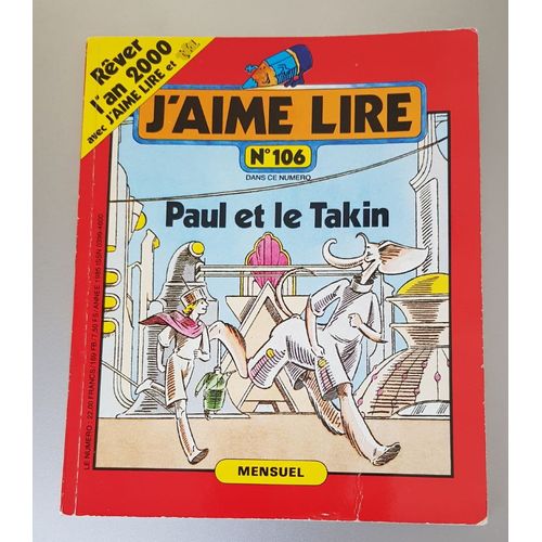 J'aime Lire N°106 De 1985 : Paul Et Le Takin