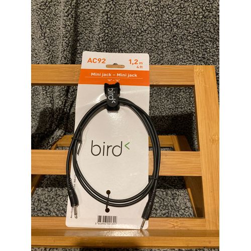 Cable Guitare Bird Mini Jack - Mini Jack AC92 1,2 mètres