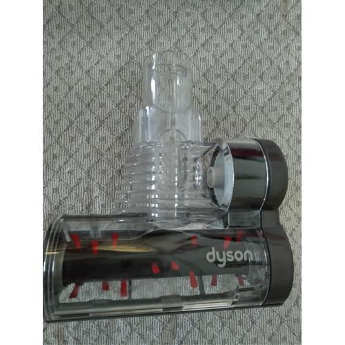 Accessoire Brosse pour aspirateur balais Dyson embout avec rouleau à turbine turbo