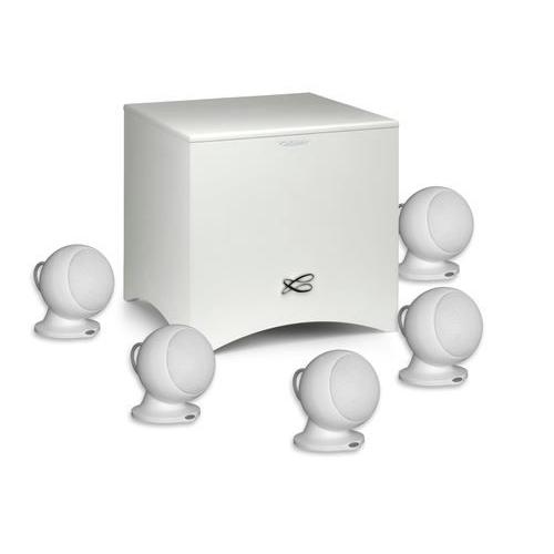 Pack d'enceintes compactes Cabasse Alcyone 3 5.1 Blanc