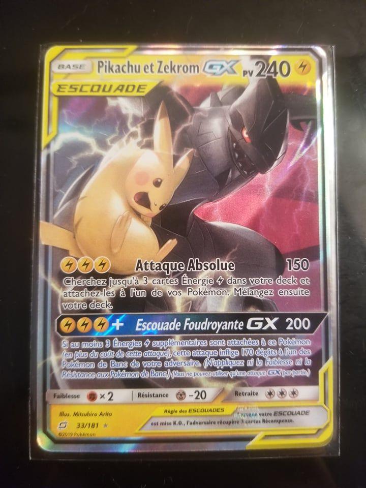 Pikachu & Zekrom-GX - 33/181