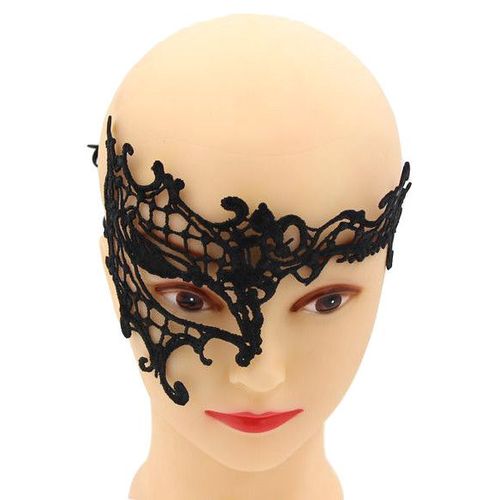 Masque Glamorous Et Sensuel Yeux - Masquerade - Noir