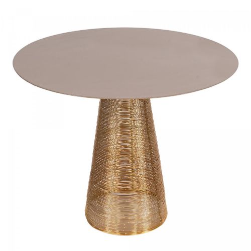 Table Basse Fait Main En Fer Motif Contemporain Ebu 20x20 Gris