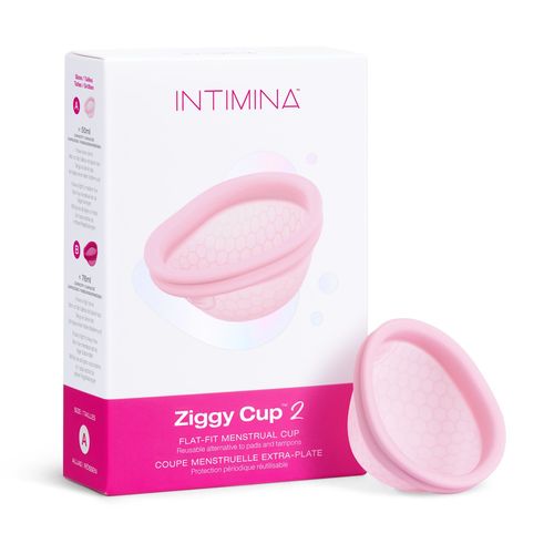Ziggy Cup 2 DIntimina  Une Nouvelle Génération De Disque Menstruel Réutilisable Ultrapla T (Taille A) 