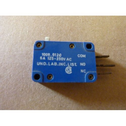 Interrupteur bleu foncé micro-switch 1008-0120.